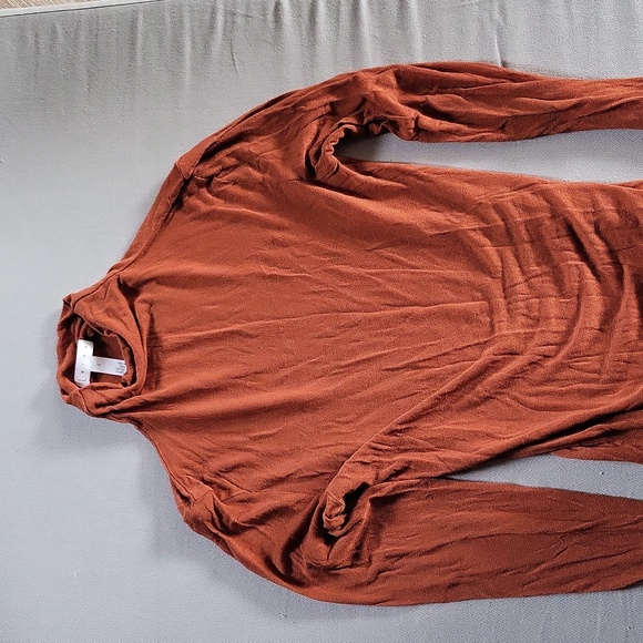 Leith Lightweight Long Sleeve Funnel Neck Top - Picture 2 of 5